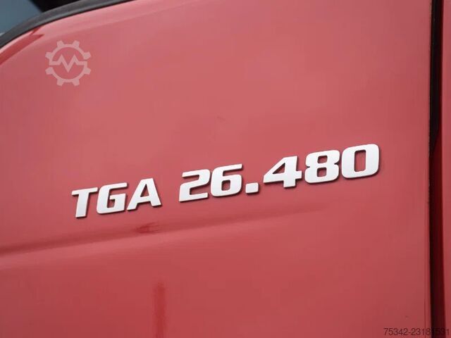  MAN TGS 26.480 double configuration (Tipper/Tractor)