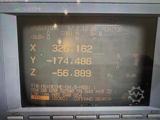 Bewerkingscentrum - Verticaal LEADWELL VMC 25