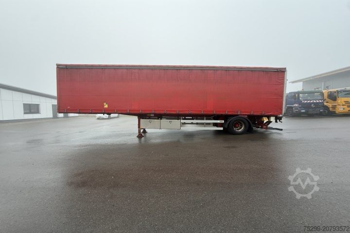 Open oplegger met zeil SA 20 Plane / HB / Swiss-Vehicle