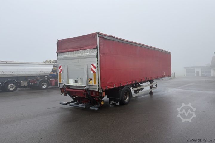 Open oplegger met zeil SA 20 Plane / HB / Swiss-Vehicle