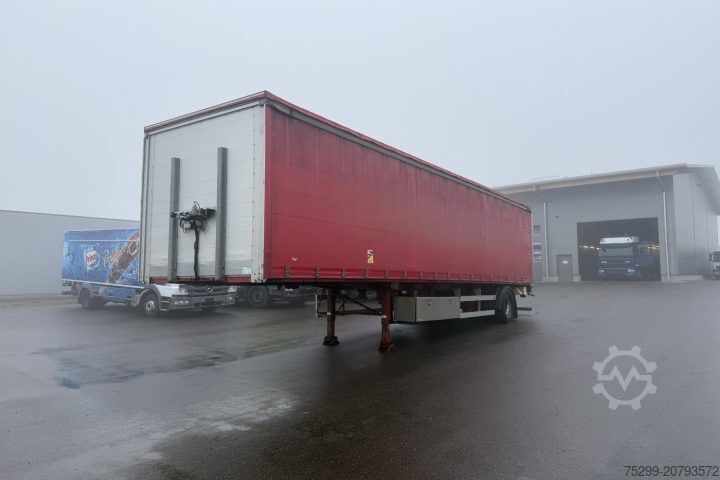 Open oplegger met zeil SA 20 Plane / HB / Swiss-Vehicle