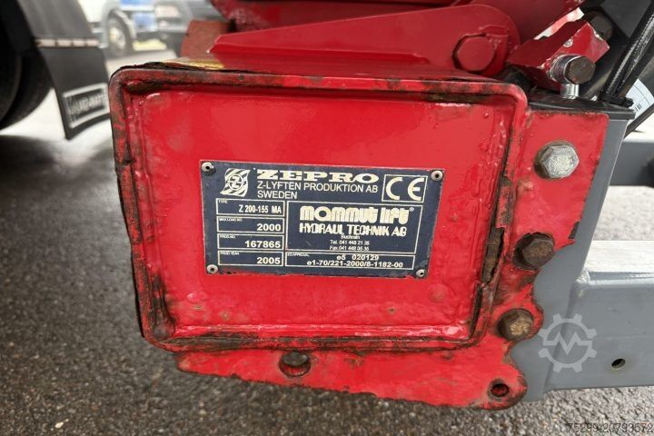 Open oplegger met zeil SA 20 Plane / HB / Swiss-Vehicle