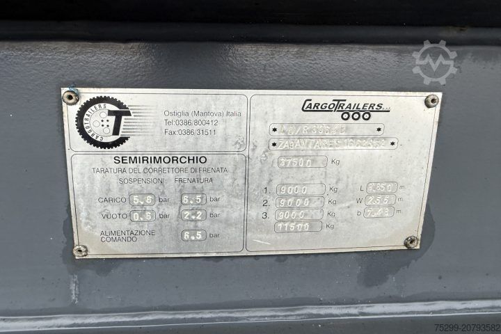 Kippers oplegger Modular one Touch Kipper / Swiss-Vehicle