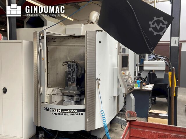 Centro de mecanizado horizontal DECKEL MAHO DMC 55H duoBlock (2007)