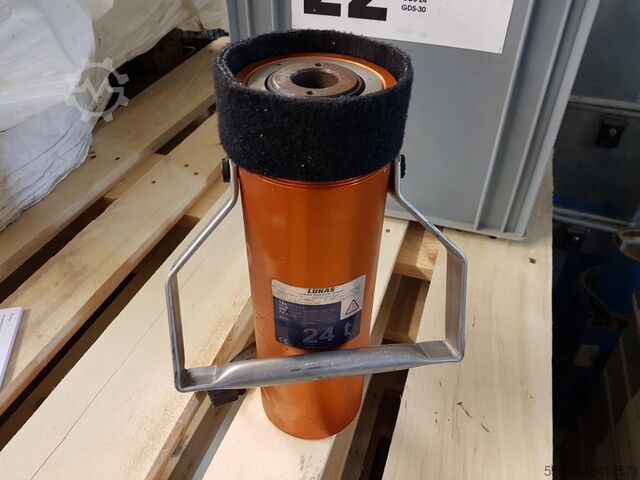 Hydr. Hohlkolbenzylinder Lukas HLMH 24/150-Ø98 PN 700 Alu