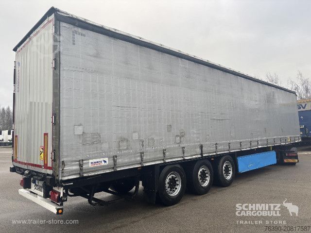 Open oplegger met zeil Schmitz Cargobull Semitrailer Curtainsider Standard
