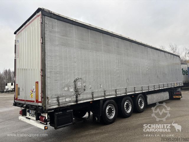 Open oplegger met zeil Schmitz Cargobull Semitrailer Curtainsider Standard