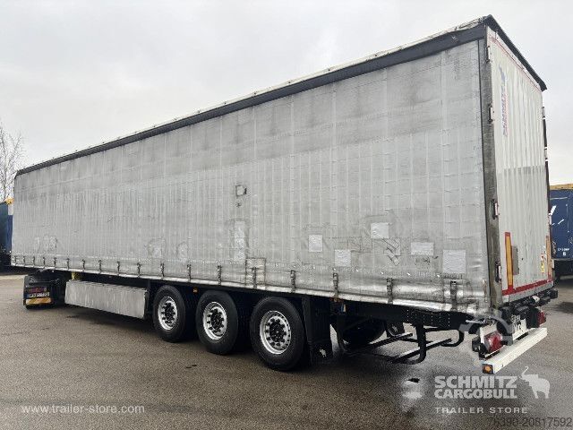 Open oplegger met zeil Schmitz Cargobull Semitrailer Curtainsider Standard
