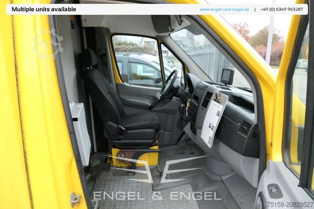 Kasa kamyoneti mercedes-benz SPRINTER 310 CDI MAXI EURO-5 KOFFER REGALE KAMERA DURCHGANG
