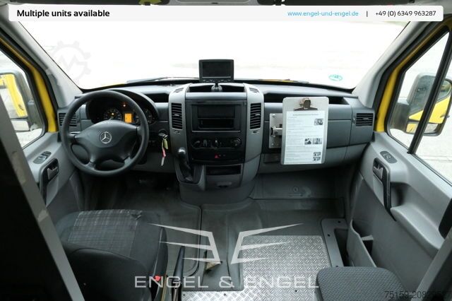 Kasa kamyoneti mercedes-benz SPRINTER 310 CDI MAXI EURO-5 KOFFER REGALE KAMERA DURCHGANG