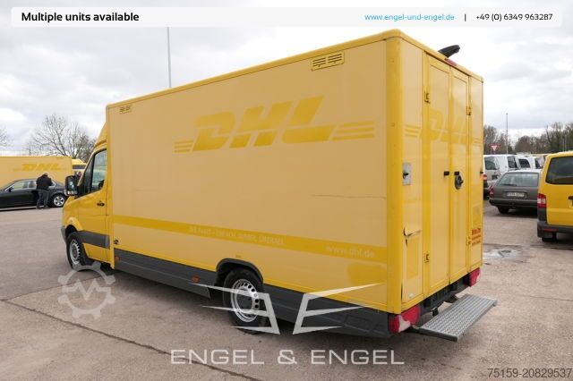 Kasa kamyoneti mercedes-benz SPRINTER 310 CDI MAXI EURO-5 KOFFER REGALE KAMERA DURCHGANG