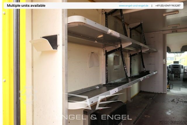 Kasa kamyoneti mercedes-benz SPRINTER 310 CDI MAXI EURO-5 KOFFER REGALE KAMERA DURCHGANG