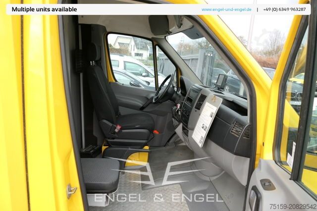 Kasa kamyoneti mercedes-benz SPRINTER 310 CDI MAXI EURO-5 KOFFER REGALE KAMERA DURCHGANG