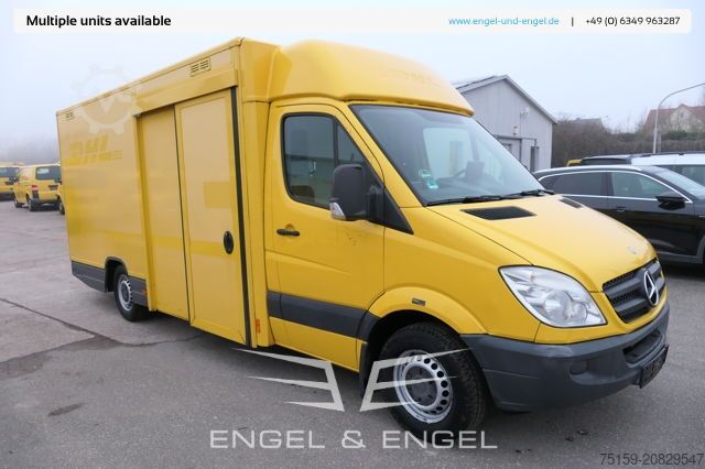 Fourgon tôlé mercedes-benz SPRINTER 310 CDI MAXI EURO-5 KOFFER DURCHGANG REGALE KAMERA SERVICE