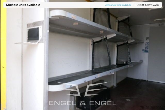 Fourgon tôlé mercedes-benz SPRINTER 310 CDI MAXI EURO-5 KOFFER DURCHGANG REGALE KAMERA SERVICE