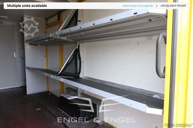 Fourgon tôlé mercedes-benz SPRINTER 310 CDI MAXI EURO-5 KOFFER DURCHGANG REGALE KAMERA SERVICE