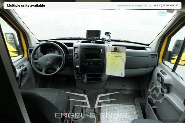 Box van mercedes-benz SPRINTER 310 CDI MAXI EURO-5 KOFFER DURCHGANG REGALE KAMERA SERVICE