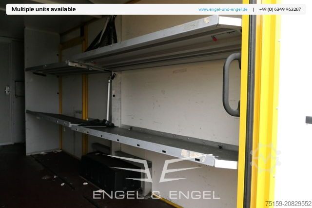 Box van mercedes-benz SPRINTER 310 CDI MAXI EURO-5 KOFFER DURCHGANG REGALE KAMERA SERVICE