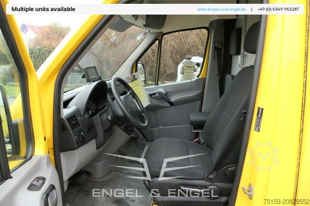 Box van mercedes-benz SPRINTER 310 CDI MAXI EURO-5 KOFFER DURCHGANG REGALE KAMERA SERVICE