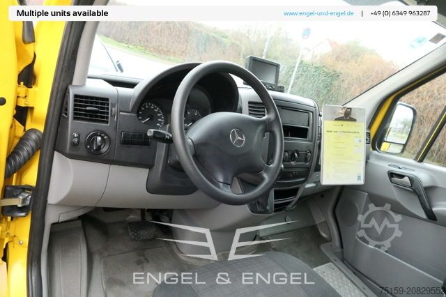 Box van mercedes-benz SPRINTER 310 CDI MAXI EURO-5 KOFFER DURCHGANG REGALE KAMERA SERVICE