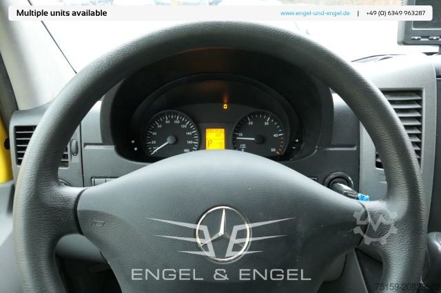 Box van mercedes-benz SPRINTER 310 CDI MAXI EURO-5 KOFFER DURCHGANG REGALE KAMERA SERVICE