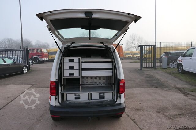 Panel van Volkswagen Caddy 2.0 TDI 4Motion 2-Sitzer Klima AHK Werkstatteinbauten COC Tempomat