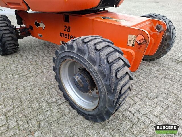  JLG 860SJ Telescoophoogwerker 28 meter 4x4 Diesel
