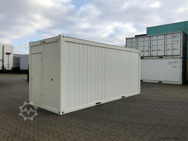 Semi-reboque porta-carroçaria amovível  20ft Bürocontainer nschaftscontainer
