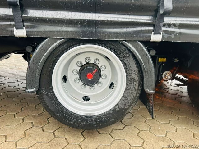 Semirremolque de plataforma baja  Wiese Gabelstaplertransporter Mega mit Rampen