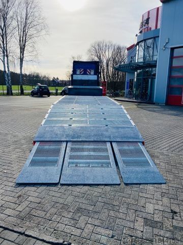 Dieplader oplegger Gabelstapler/Arbeitsbühnentransporter Klapprampe