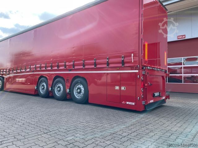 Semirremolque de plataforma baja  Innenlader Zwischenlader Gabelstaplertransporter