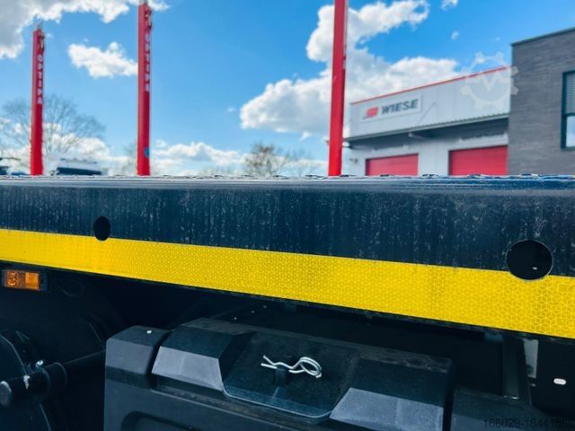 Rönkhordó félpótkocsi PAVIC 3-Achs Plattform-Auflieger/Leergew. ca. 7,1t