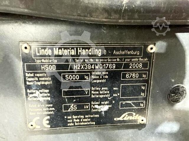Forklift Linde H 50 D (394)