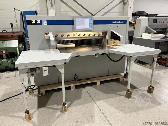Paper cutting machine Wohlenberg 132 TS Paper Cutting Machine