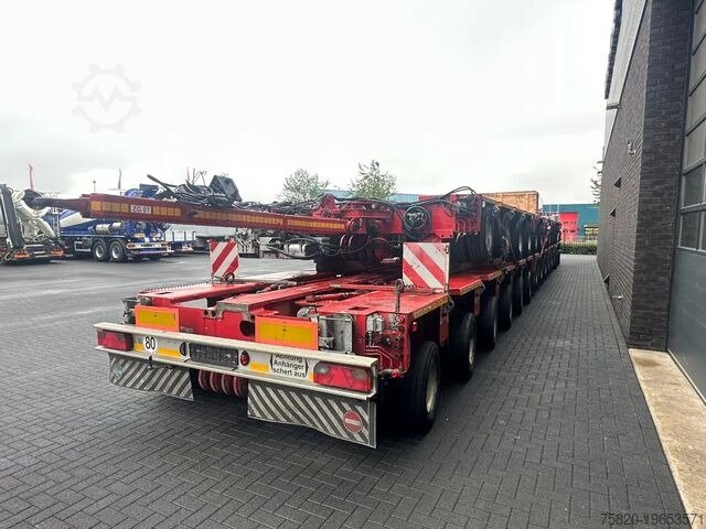 Goldhofer THP/MT/ST 28 hydraulische assen met 2x zwanenhals, 2x powerpack, 2x trekstang + kopstukken Goldhofer THP/ MT/ ST 28 HYDRAULIC AXLES WITH 2X GOOSNECK...