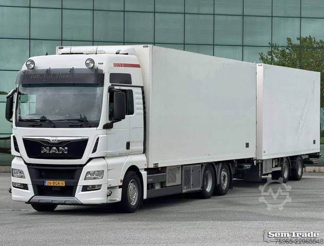 Kølebil MAN TGX 26.440 EURO 6 FULL AIR ISOLATED BOXES DOUBLE