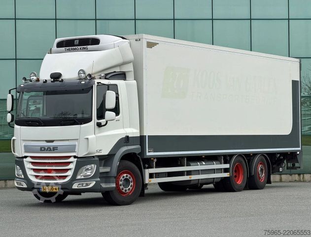 Kühlkoffer-LKW DAF CF 370 FAN 6X2 HEIWO BAK THERMO KING 3.000 KG KL
