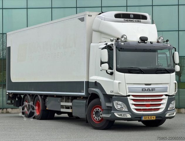 Kühlkoffer-LKW DAF CF 370 FAN 6X2 HEIWO BAK THERMO KING 3.000 KG KL