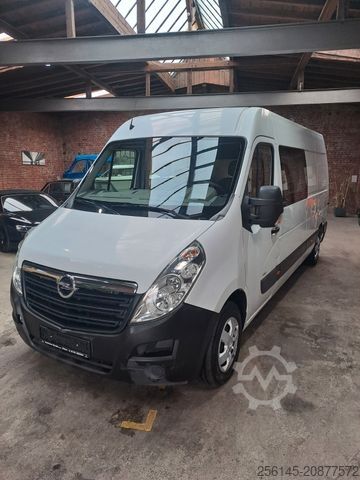 High top van OPEL Movano DoKa 6Sitze 3,5 AHK NaviKlimaTüvServicNeu