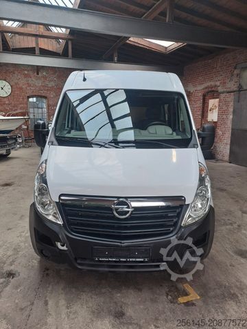 High top van OPEL Movano DoKa 6Sitze 3,5 AHK NaviKlimaTüvServicNeu
