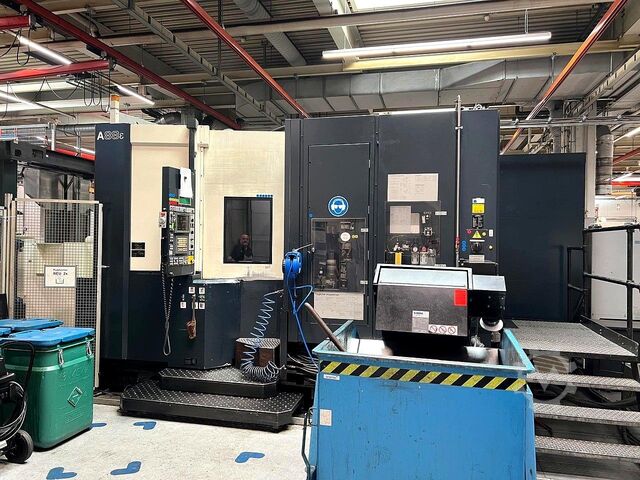 Horisontalt bearbejdningscenter MAKINO A88e - A188