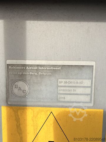 Chiller Baltimore Aircoil SP 3B-D610-B-AD