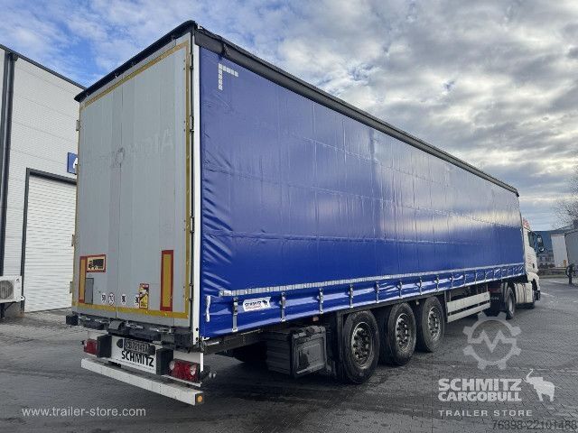 Brandalı açık yarı römork Schmitz Cargobull Curtainsider Standard