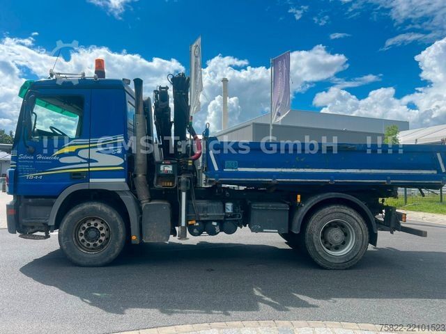 Kipper LKW MERCEDES-BENZ Actros 1844 / EPS / Meiller / Kran mit FUNK
