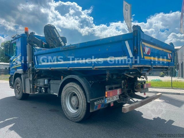 Dreiseitenkipper LKW MERCEDES-BENZ Actros 1844 / EPS / Meiller / Kran mit FUNK
