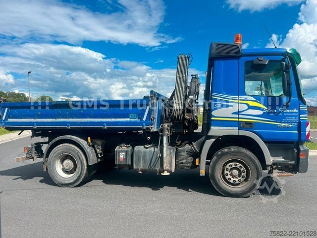 Dreiseitenkipper LKW MERCEDES-BENZ Actros 1844 / EPS / Meiller / Kran mit FUNK