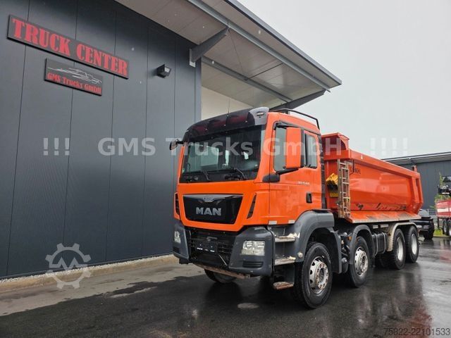 Kipper LKW MAN TGS 35.400 / 8X4 / 17qm Carnehl MULDE