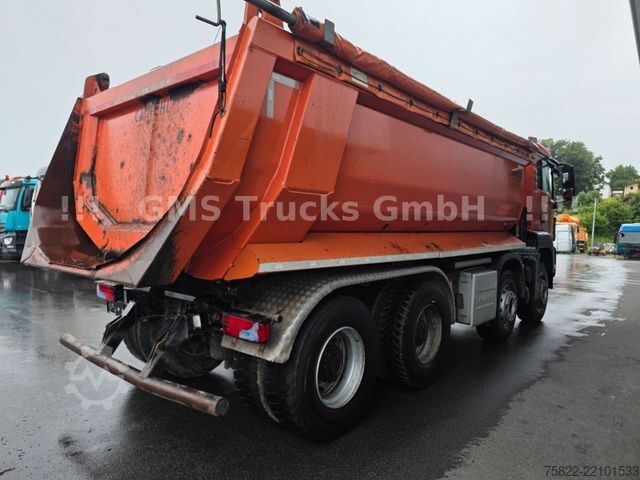 Kipper LKW MAN TGS 35.400 / 8X4 / 17qm Carnehl MULDE