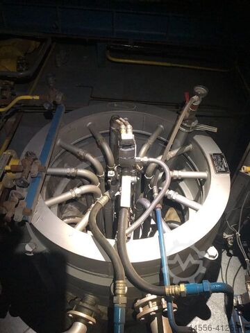 Partij Gecombineerde dubbele branders, gas en olie Steinmüller 1: G-18-K 1120/800, 2: DAG-18-K 1120/800