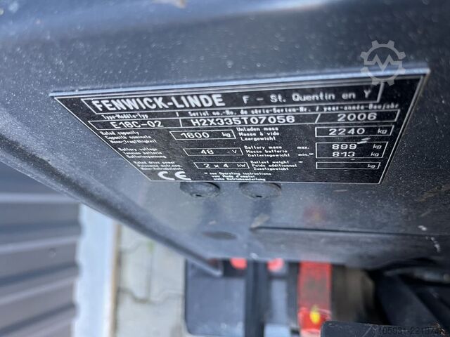 Elektro 3 Rad-Stapler Linde E16C-02
